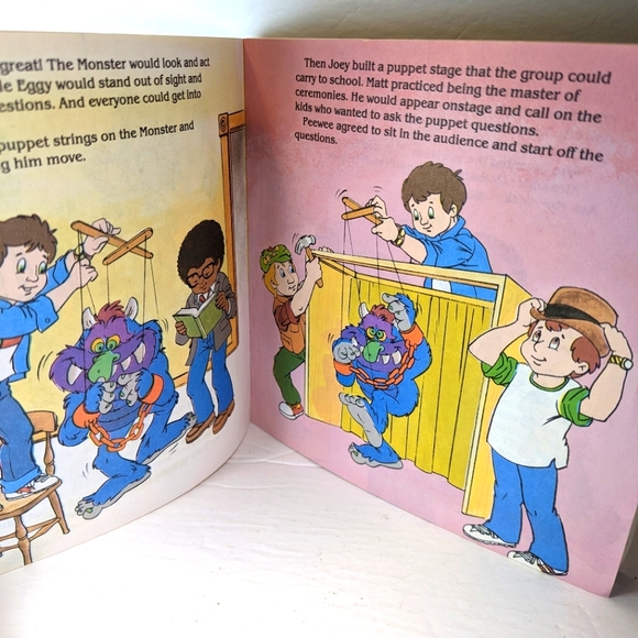 1986 My Pet Monster Goes to School - Vintage book - Picture 4 of 4